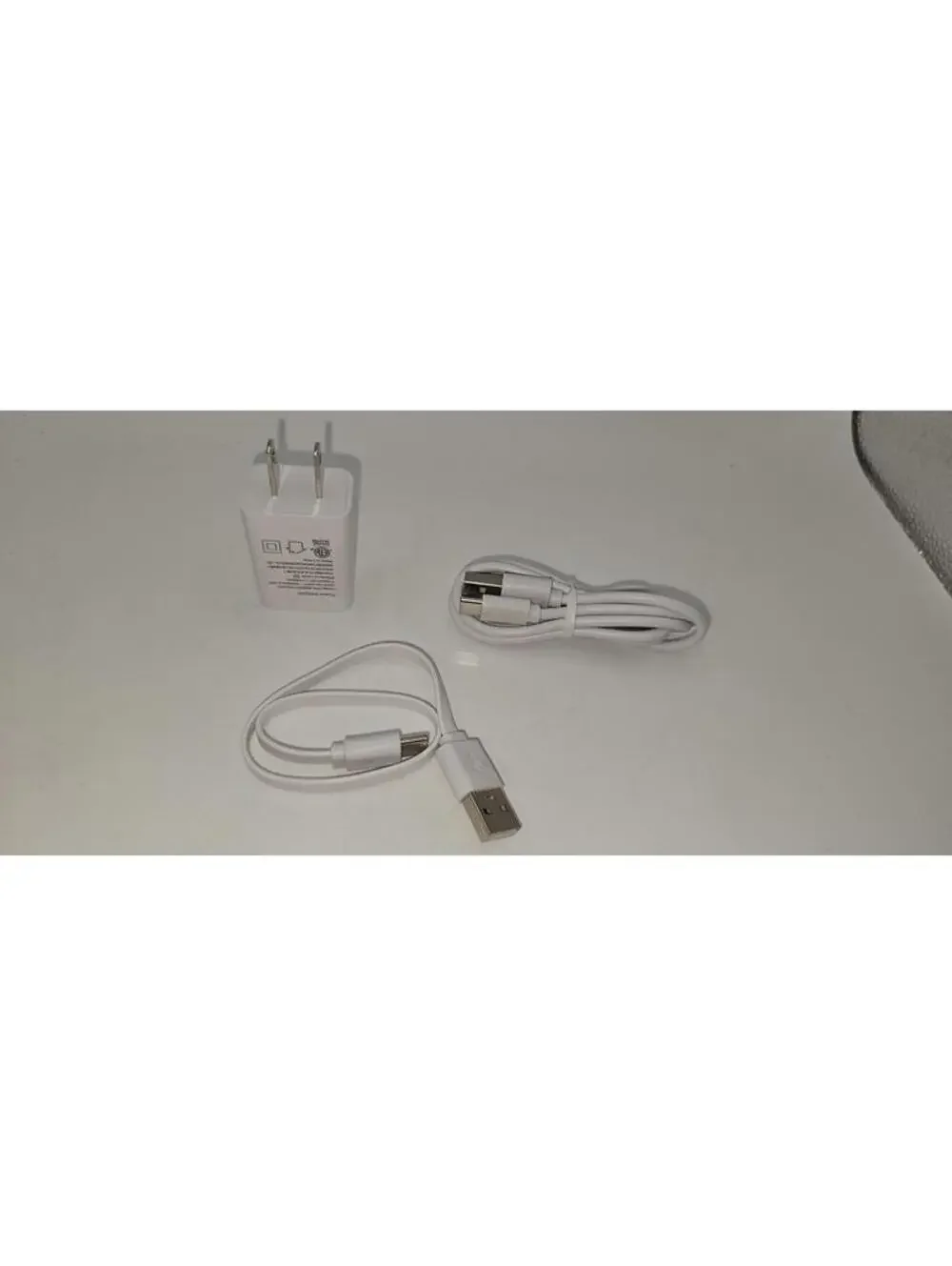 Universal USB Wall Charger with Two Micro-USB Cables
